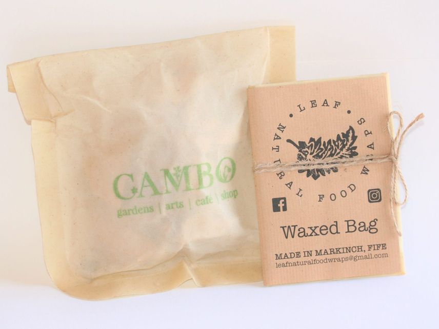 Cambo Gardens Natural Waxed Food Bag