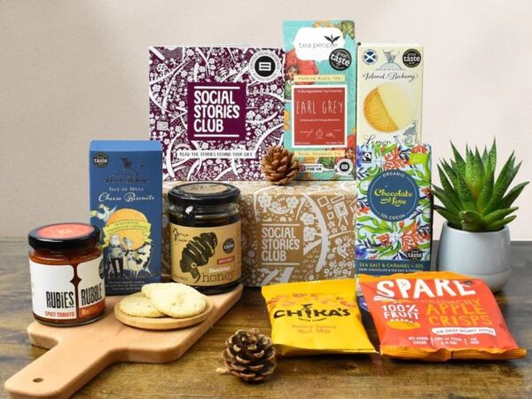 Social Stories Club sustainable gift box