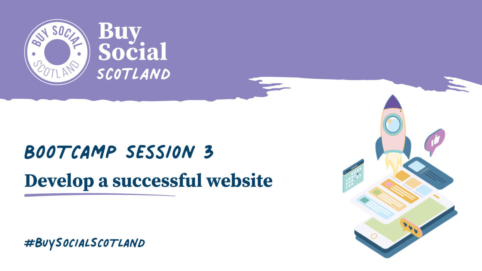 Buy Social Scotland Bootcamp Session 3