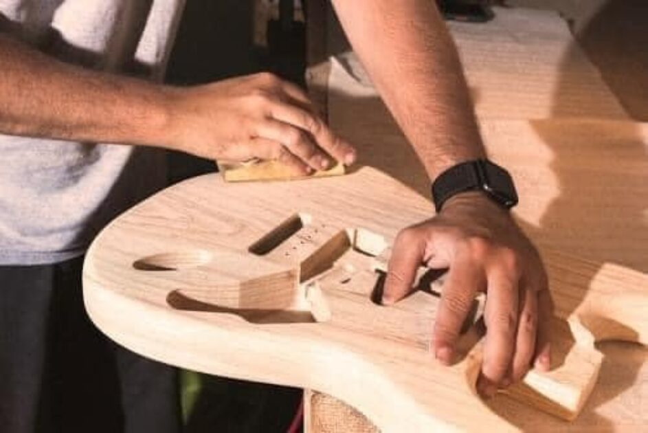 Build Your Own Electric guitar course Buy Social Scotland